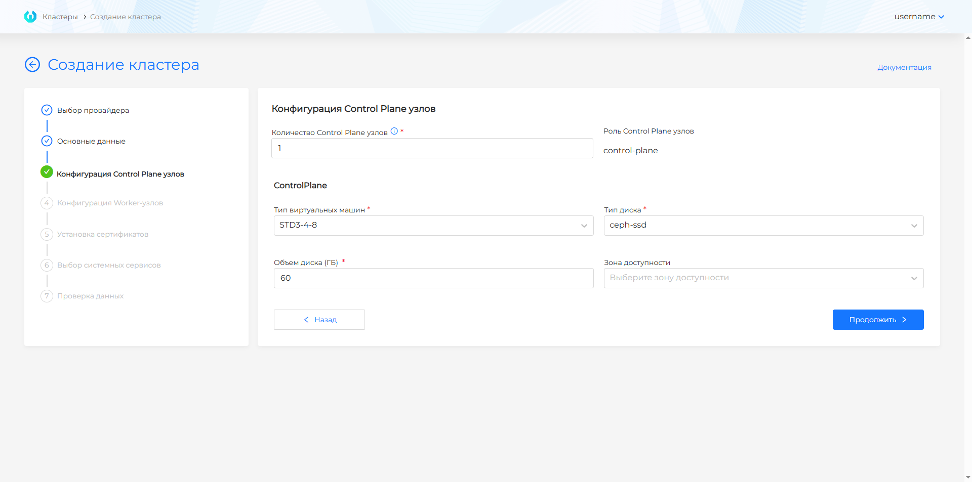 OpenStack — Control Plane