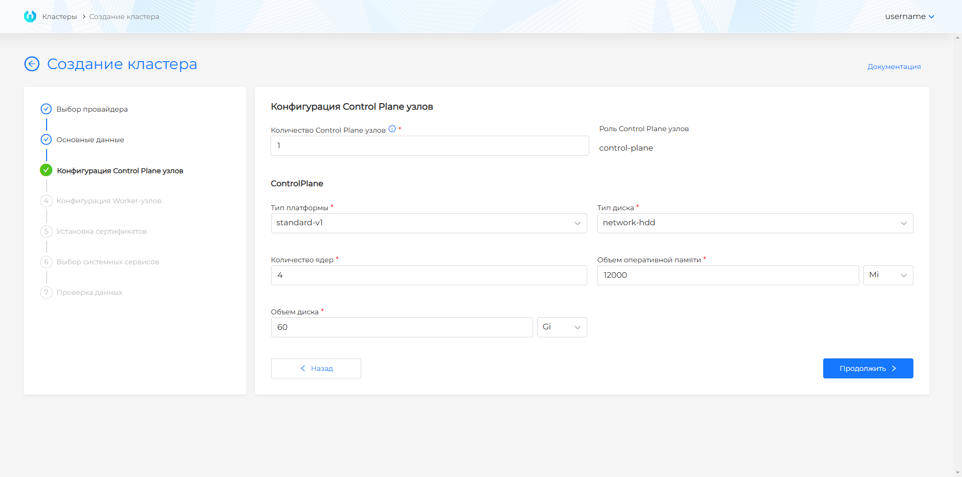 Yandex Cloud — Control Plane