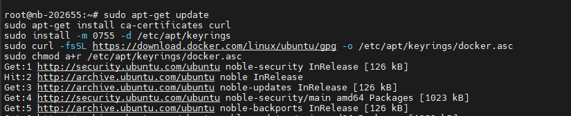 dockerinstall